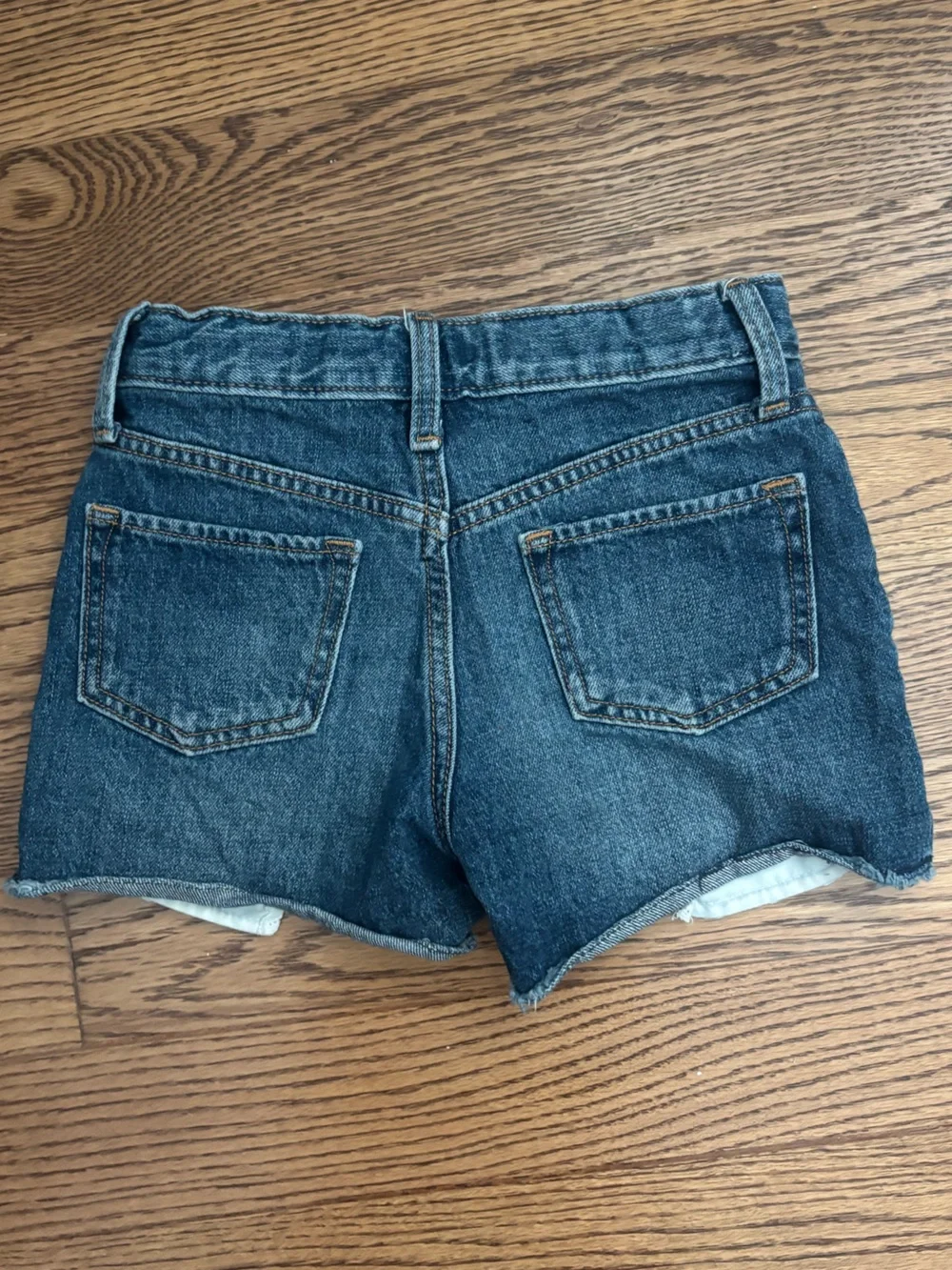 Old Navy High-Rise Adjustable Waist shorts - Dark & Light Wash